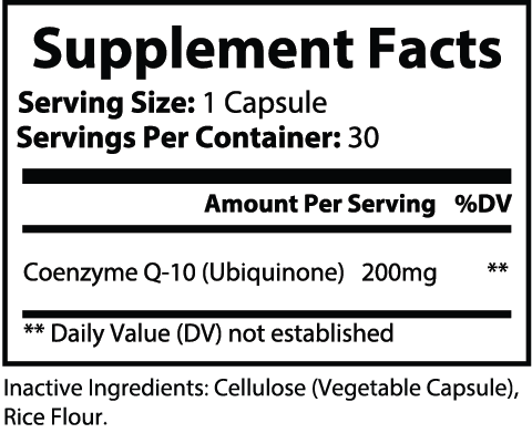 CoQ10 200mg