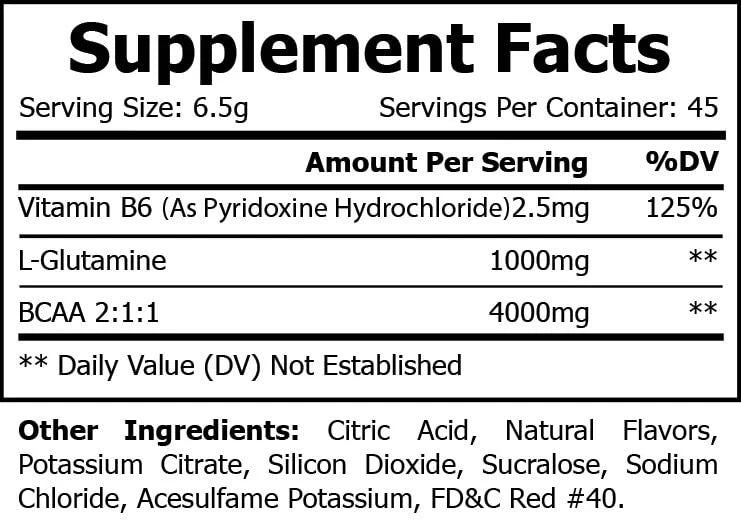 NC-Force BCAA Fruit Punch
