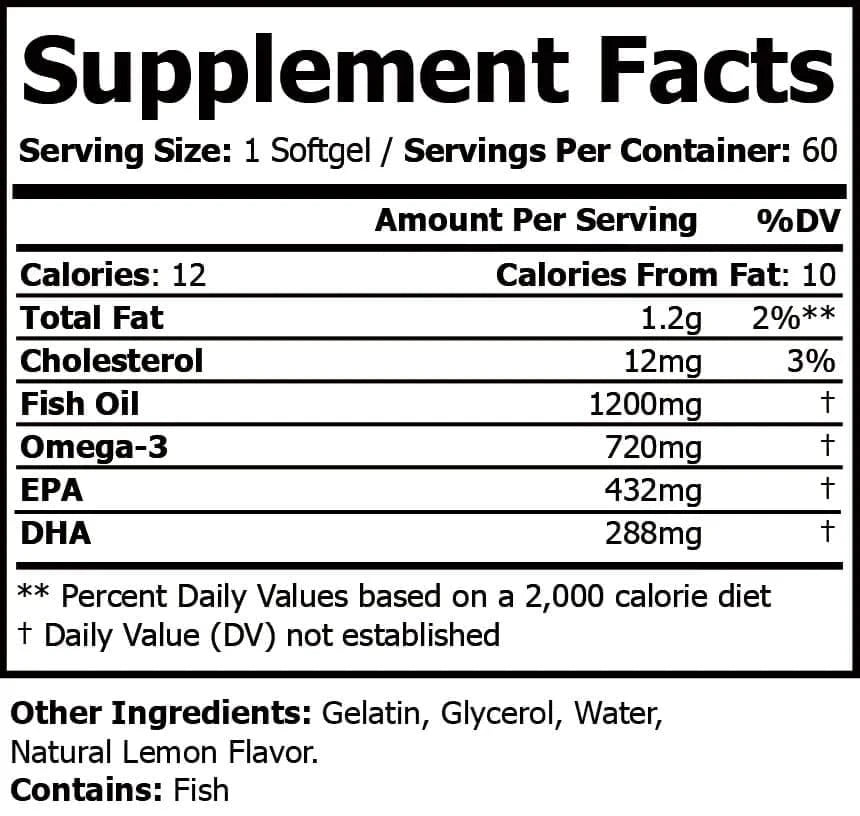nutra chemlabs omega-3 fish oil