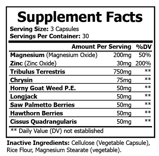 Nuta chemlabs Testorush testosterone production support