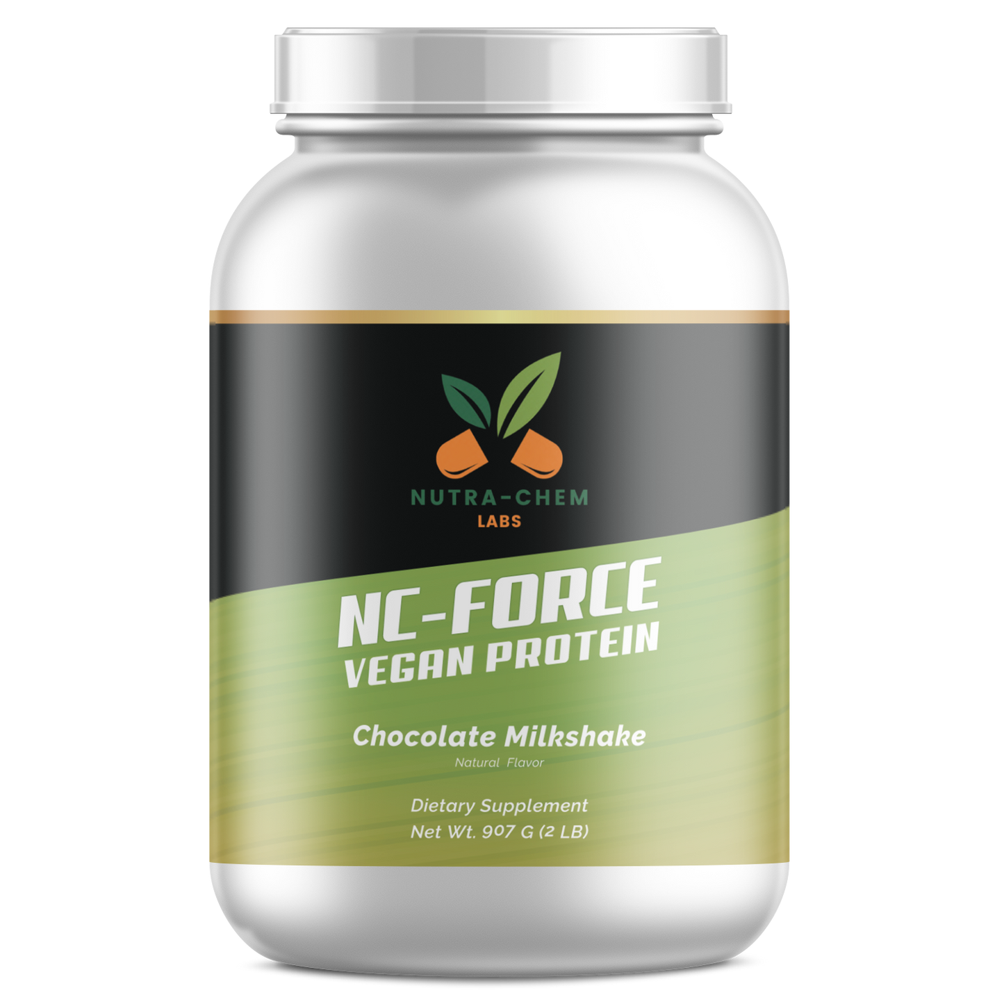 nutra chemlabs nc force vegan protein choclate milkshake